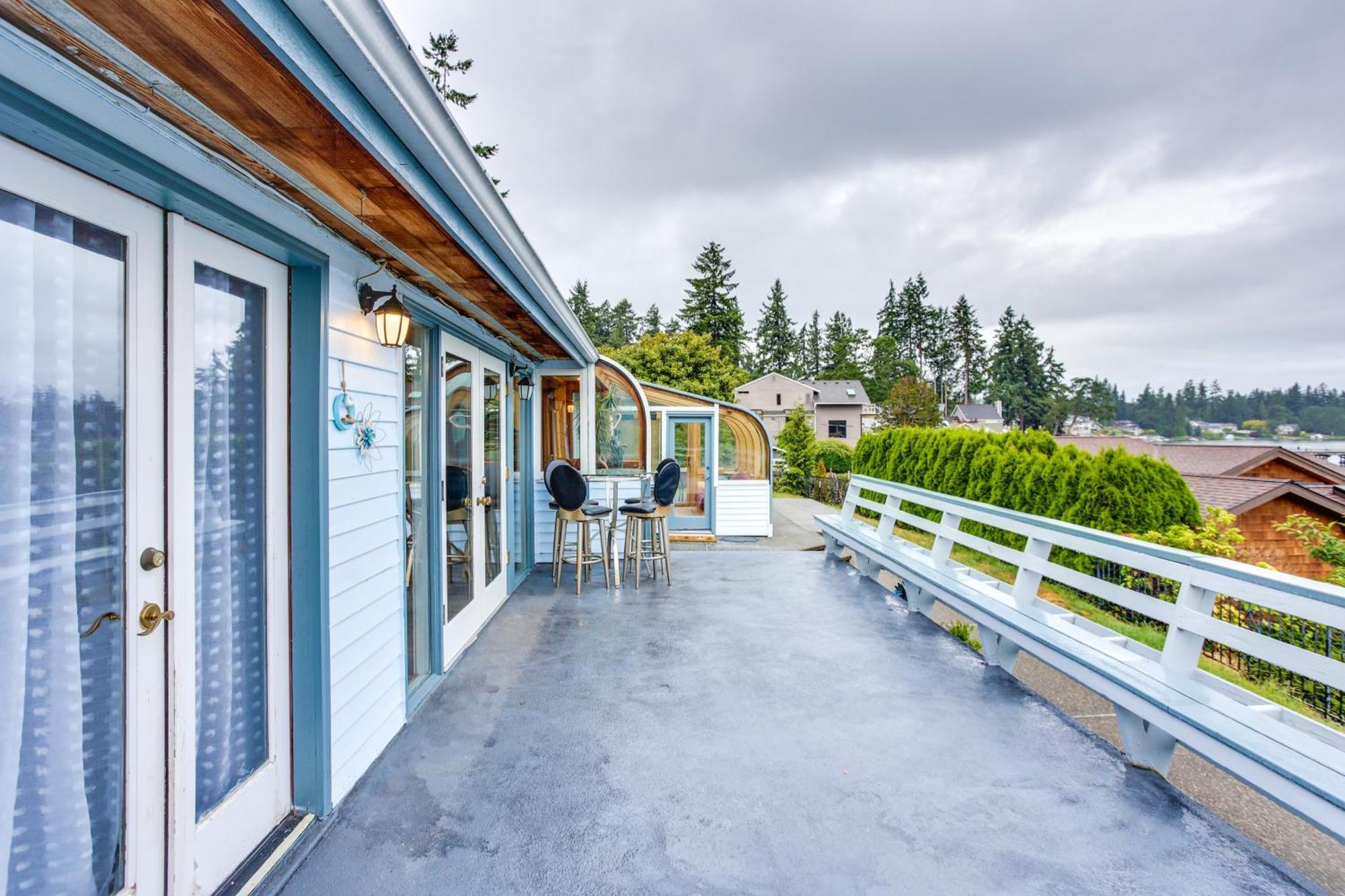 Tacoma Home On Steilacoom Lake With Dock! Luaran gambar